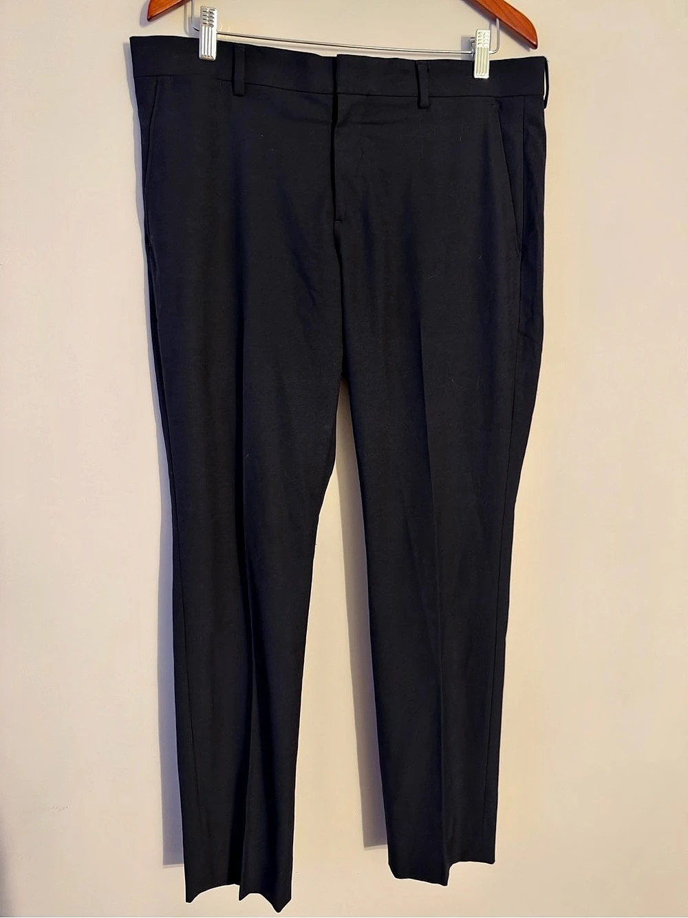 RW&CO. Slim-Fit Essential Pant. Black Dress Pants Waist 34x32